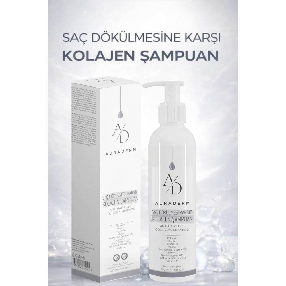 Saç Dökülmesi Karşıtı Kolajen Şampuan