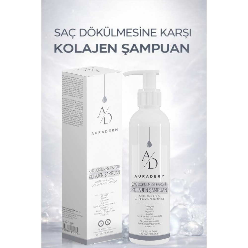 Saç Dökülmesi Karşıtı Kolajen Şampuan